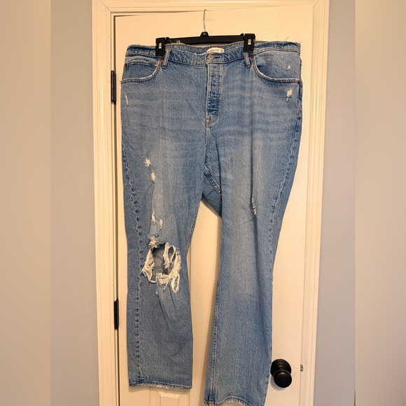 Abercrombie & Fitch Denim - Abercrombie & Fitch Dad High-Rise Jeans